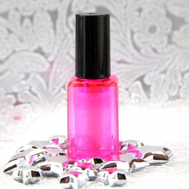 Textmarker-Nagellackflasche