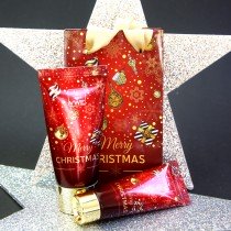 XMAS Handlotion mit Weihnachtsduft - Rot Gold