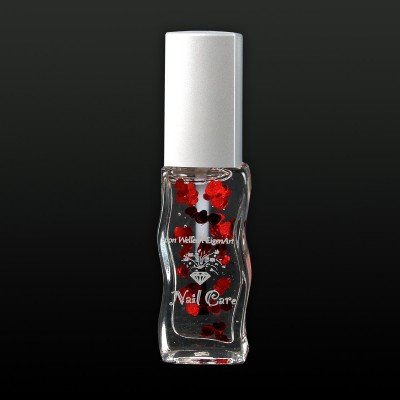 Rose scented Nail Oil with Hearts