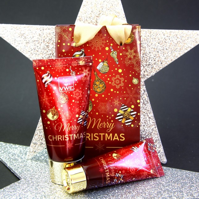 XMAS Scented Hand Lotion - Red and Gold