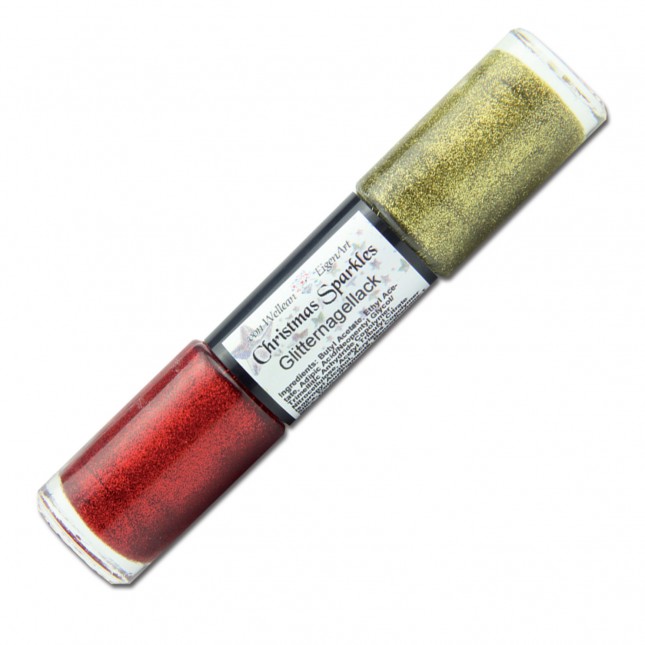 Christmas Sparkles Nail Polish Set 2 x 5ml