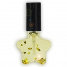 XMAS Scented Almond Nail Oil in Star Design Bottle, 8ml